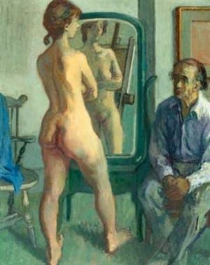 Artwork Title: Artist and Model