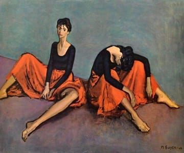 Artwork Title: Dancers Reposed