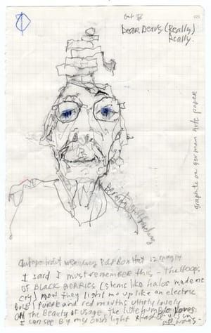 Artwork Title: Autoportrait Wearing Pill Box Hat