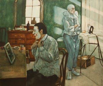 Artwork Title: Both Were Small Men of Great Charm, When Sober