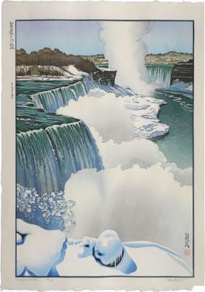 Artwork Title: Travels with the Master: Niagara Falls