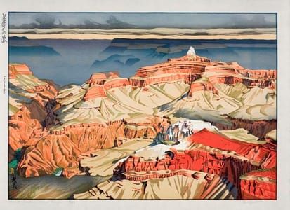 Artwork Title: Cloud Shadows, Grand Canyon