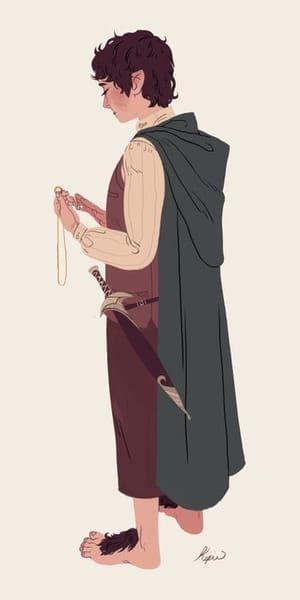 Artwork Title: Frodo Baggins