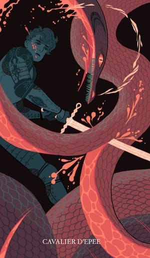 Artwork Title: Knight of Swords