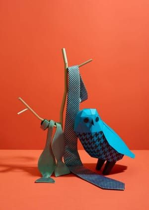 Artwork Title: Paper Aviary at St James's Market - London Exhibition