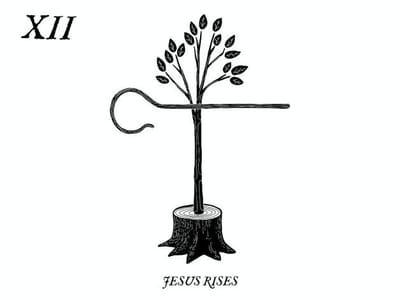 Artwork Title: Stations in the Street: XII. Jesus Rises