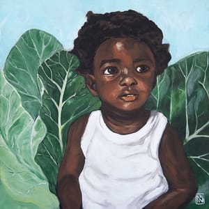 Artwork Title: Collard Baby