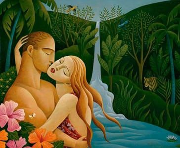 Artwork Title: Passionate Love: the Power of Love