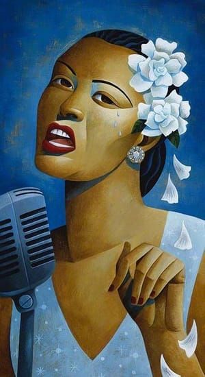 Artwork Title: Lady Day at Emerson's Bar and Grill