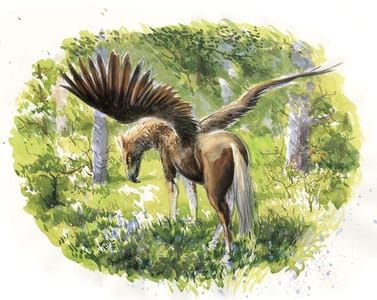 Artwork Title: Hippogriff