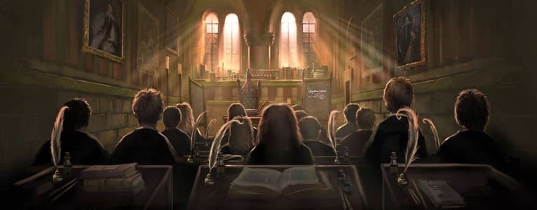 Artwork Title: Charms Classroom