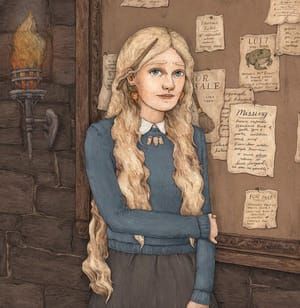 Artwork Title: Luna Lovegood