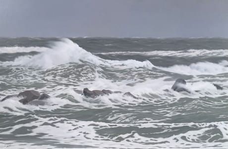 Artwork Title: Study of a Stormy Sea