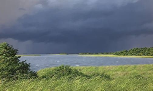 Artwork Title: Passing Thunderstorm