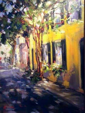 Artwork Title: Sunday Morning on Tradd