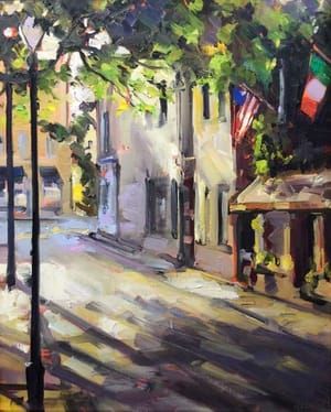 Artwork Title: Morning at Fulton Five