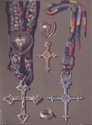 Artwork Title: French Traditional Jewelry