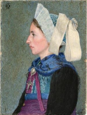 Artwork Title: Costume for Mourning, St Colomban, Savoy