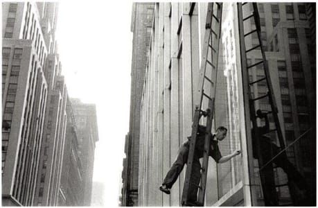 Artwork Title: Window Cleaner, Midtown, New York