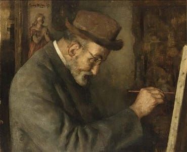 Artwork Title: A Portrait of H.F. Boot in his Workshop