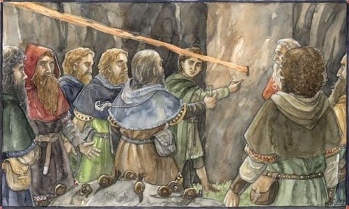 Artwork Title: Durin's Day