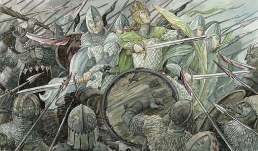 Artwork Title: Battle