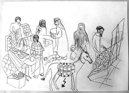 Artwork Title: Suq Al-Mansoor