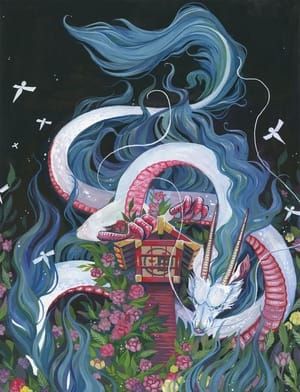 Artwork Title: Haku
