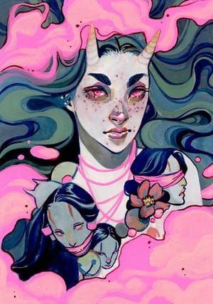 Artwork Title: Neon Haze