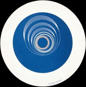 Artwork Title: Rotorelief No.11 – Eclipse Totale (recto)
