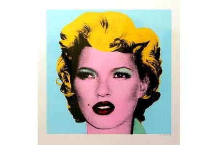 Artwork Title: Kate Moss (Original Color Way)