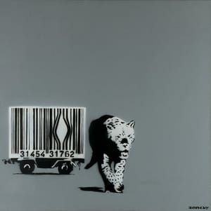 Artwork Title: Barcode Leopard