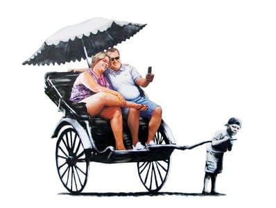 Artwork Title: Rickshaw Kid