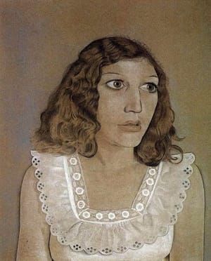 Artwork Title: Girl in a White Dress