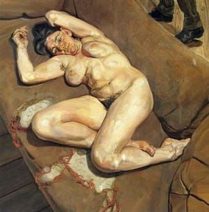 Artwork Title: Naked portrait with reflection