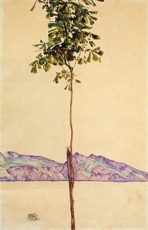 Artwork Title: Little Tree (Chestnut Tree at Lake Constance)