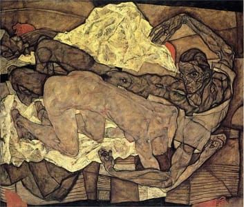 Artwork Title: Lovers, Man and Woman