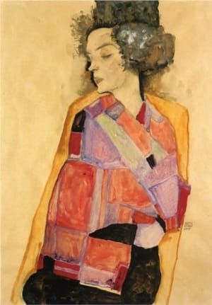 Artwork Title: The Daydreamer (Gerti Schiele)