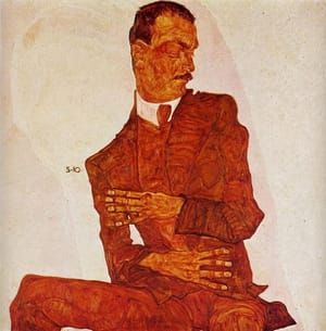 Artwork Title: Portrait of the Art Critic, Arthur Roessler