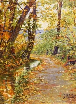 Artwork Title: Winding Brook
