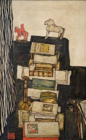 Artwork Title: Desk Still Life
