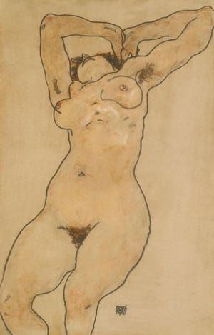 Artwork Title: Liegende  (Reclining  Nude)