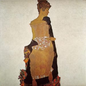 Artwork Title: Portrait Of Gerta Schiele