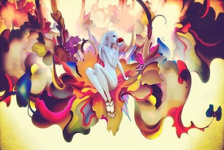 Artwork Title: Trembled Blossoms II