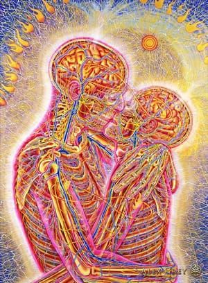Artwork Title: Kissing