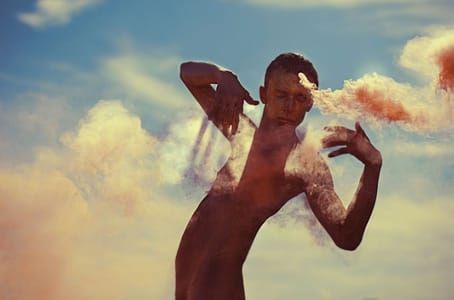 Artwork Title: Smoke + Gold