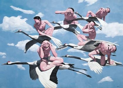 Artwork Title: Immortal Cranes