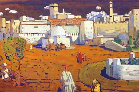 Artwork Title: Arab Town
