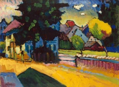Artwork Title: View of Murnau