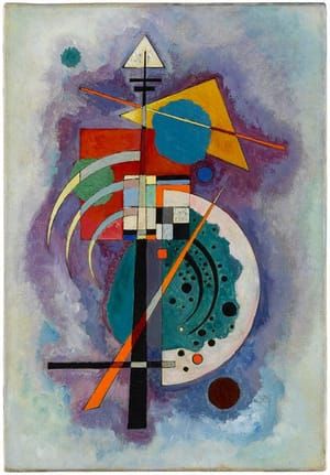 Artwork Title: Komposition No. 350 (Hommage à Grohmann)